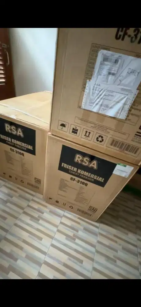 Jual Cepat RSA Chest Freezer 300 liter