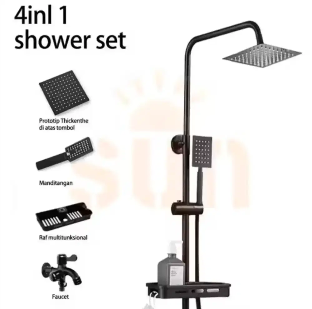 Shower 4 set baru