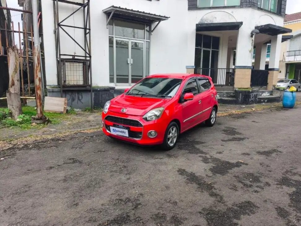Pajak Panjang - DAIHATSU Ayla 1.0 X Bensin A/T 2015 MERAH