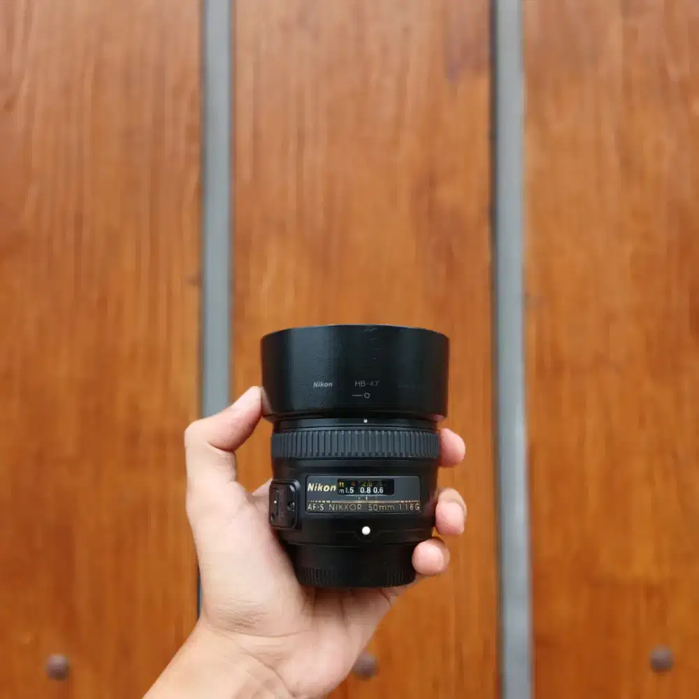 FIX NIKON AFS 50MM F1.8 BLACK MULUS NO NO JAMUR