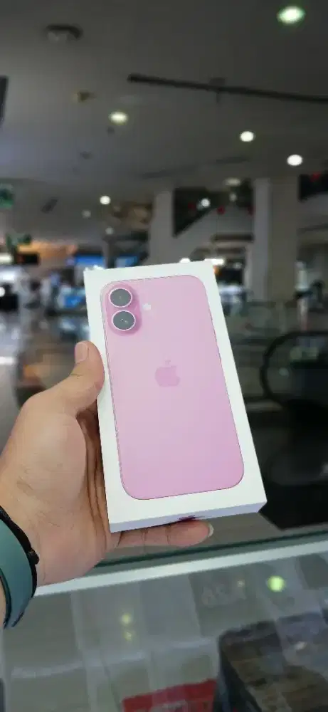 Jual, iphone 16 128 pink ibox garansi 12 bulan