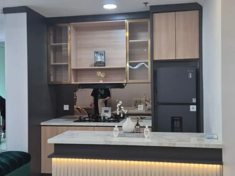 Ss.3705 - Murah !! Dijual Apt. Gading Resort Residence Luas 103 Sudah Renovasi Cash Only Full Furnish PPJB