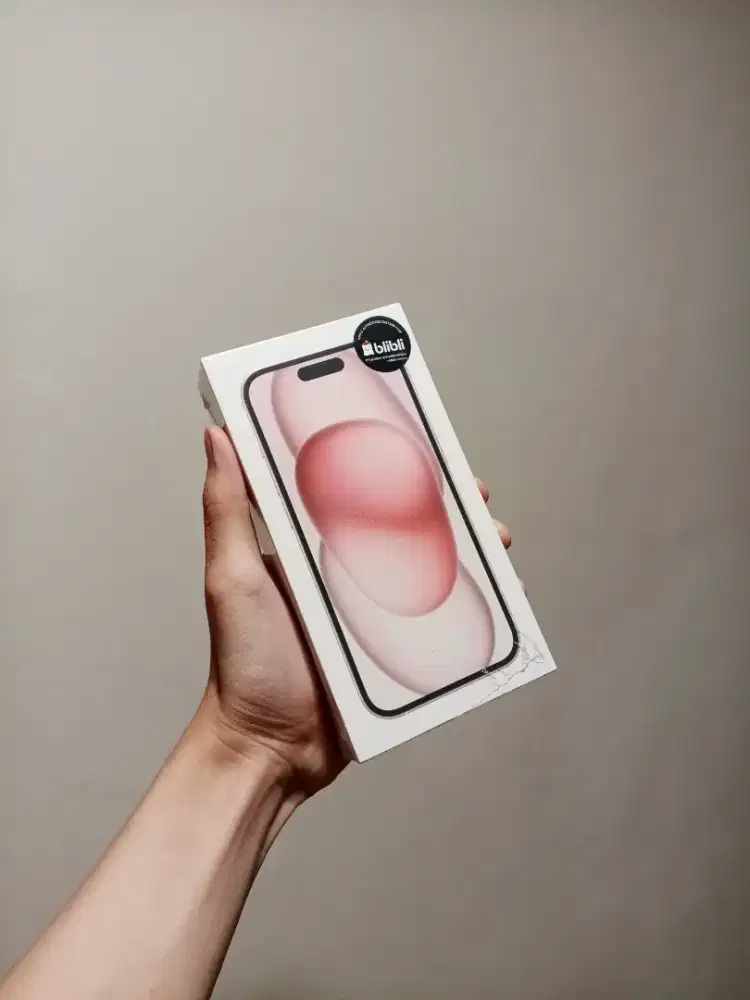 iPhone 15 128GB Pink Garansi Bibli