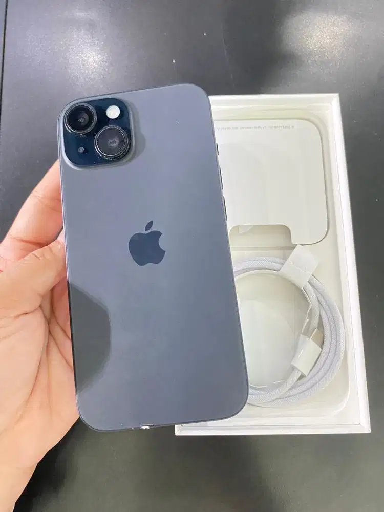 Iphone 15 Resmi 128Gb Black