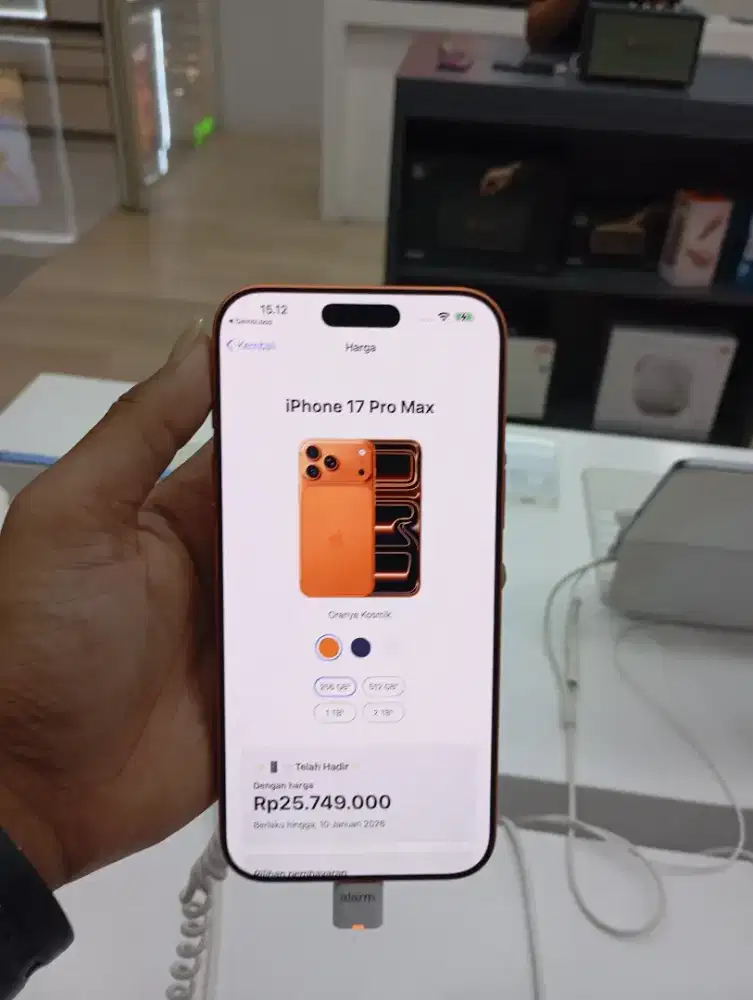 Iphone 17 pro max 256 Gb