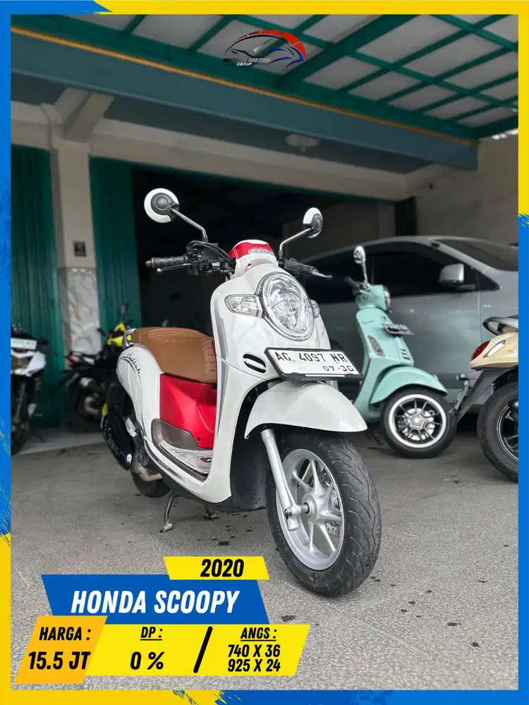 HONDA SCOOPY 2020 GAS POLL MASZEHH HIKMAH MOTOR KEPUH