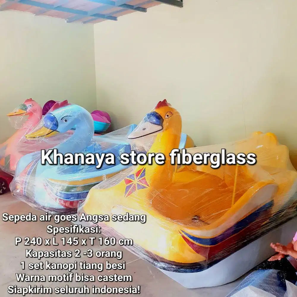 Perahu bebekkan goes air_bebekkan goes air_Sepeda goes air baru_Perahu