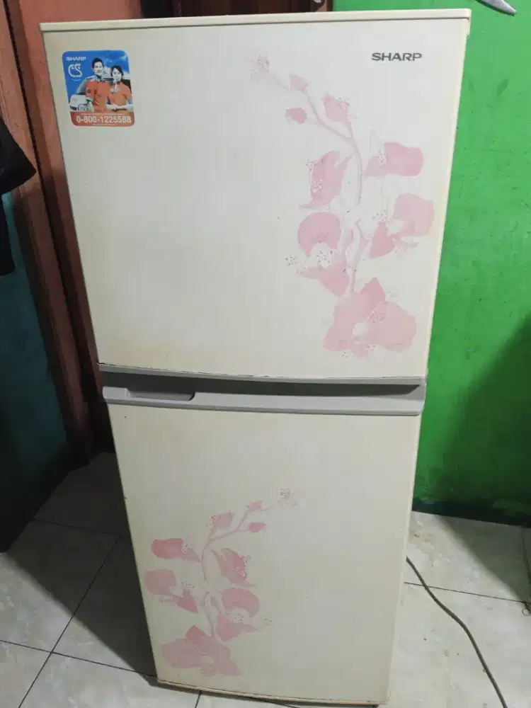 Kulkas Sharp 2 pintu normal orisinil