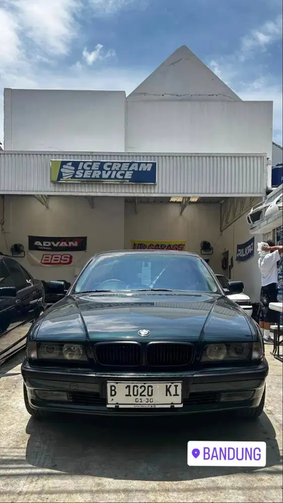 BMW e38 735iL Triptonic, Double Glass