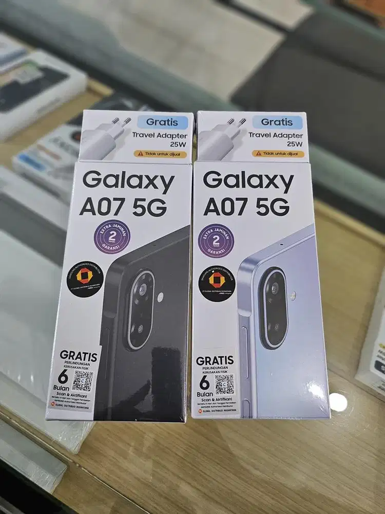 SAMSUNG GALAXY A07 5G 6/128 GB GARANSI RESMI NASIONAL 1 TAHUN