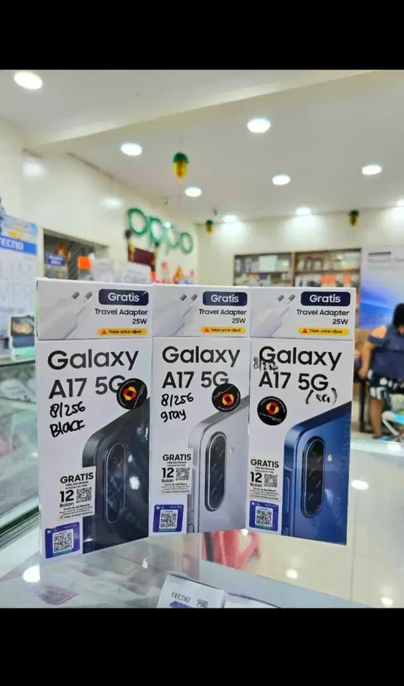 SAMSUNG GALAXY A17 5G 8/256 GB GARANSI RESMI NASIONAL 1 TAHUN