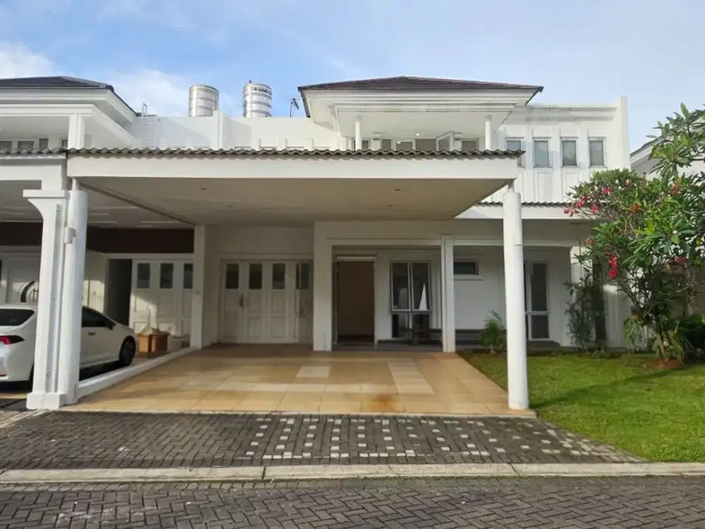 Dijual Rumah Hadap Selatan Semi Furnished - Cluster Frangipani, De Park BSD Tangerang Selatan