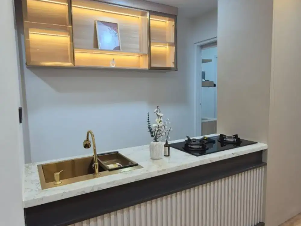 Ss.3706 - Murah !! Dijual Apt. Gading Resort Residence Luas 103 Sudah Renovasi Cash Only Full Furnish PPJB