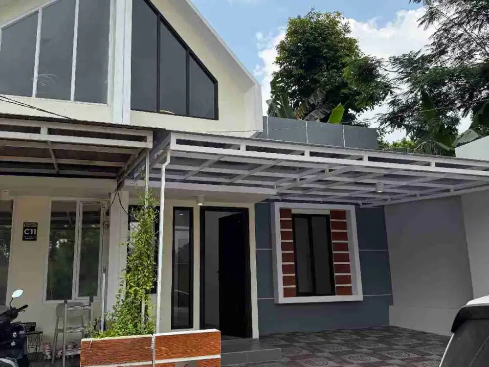 Dijual Rumah 1lt Dbale Town House Cimuning Dkt Grand Wisata