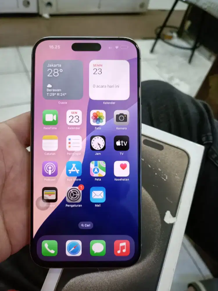 iPhone 15 Pro Max 512gb ex iBox hp+dus Wifi Only murah !!