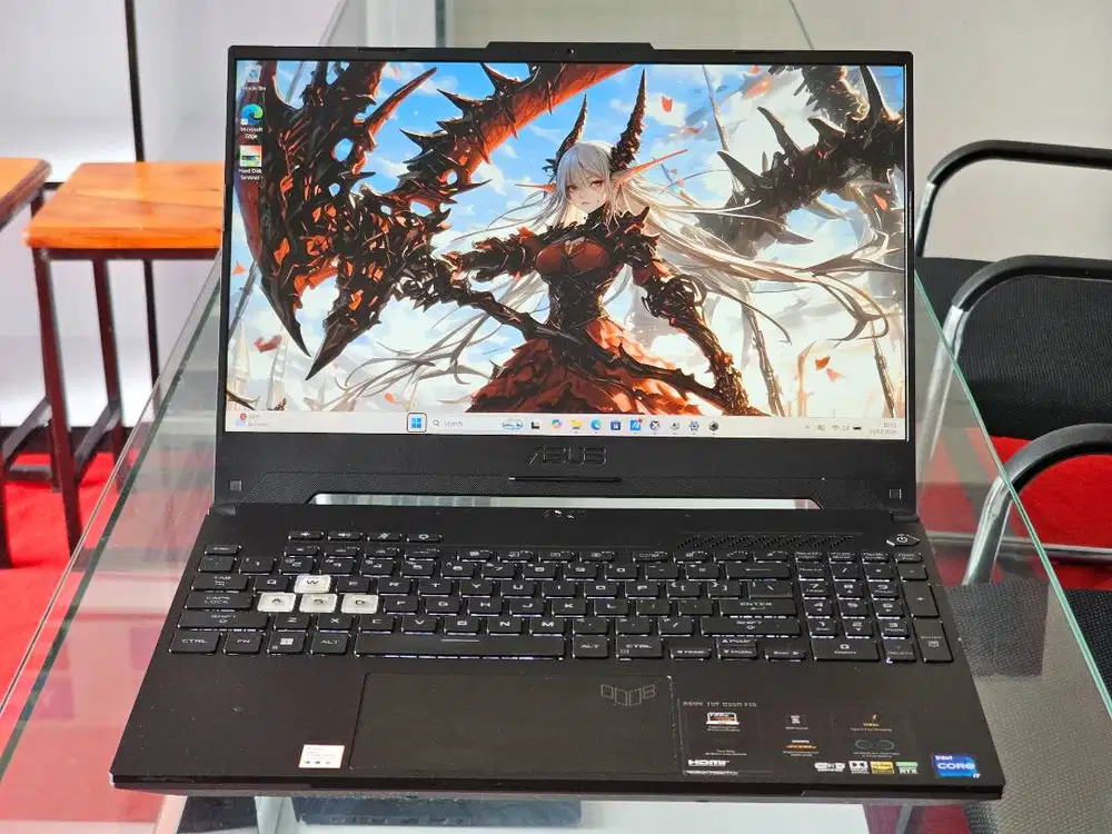 ASUS TUF Dash F15 FX517ZM intel Core i7 Gen 12 Ram 8 GB SSD 512 GB