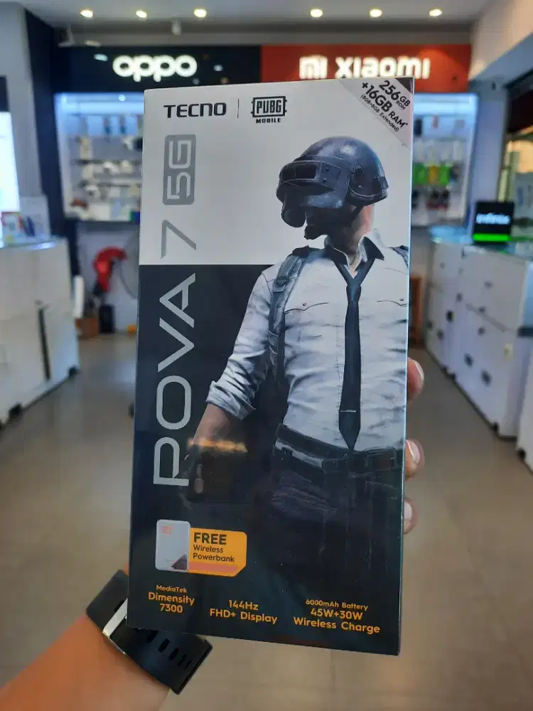 New Tecno Pova7 5G 8/256 New Garansi 1 Tahun