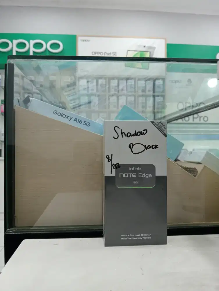 INFINIX NOTE EDGE 8/256 NEW MURAH GARANSI RESMI