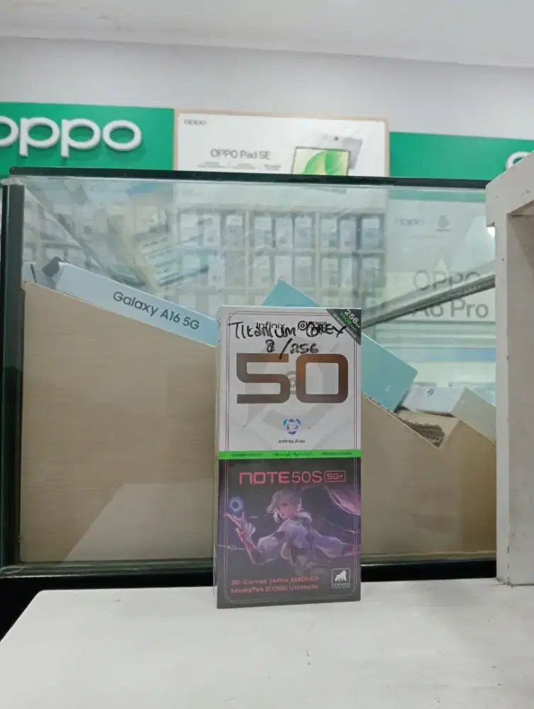 INFINIX NOTE 50S 8/256 NEW MURAH GARANSI RESMI