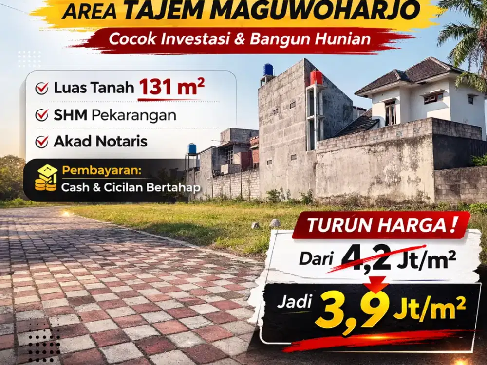 Tanah Jogja Sleman 5 Menit Stadion Maguwoharjo