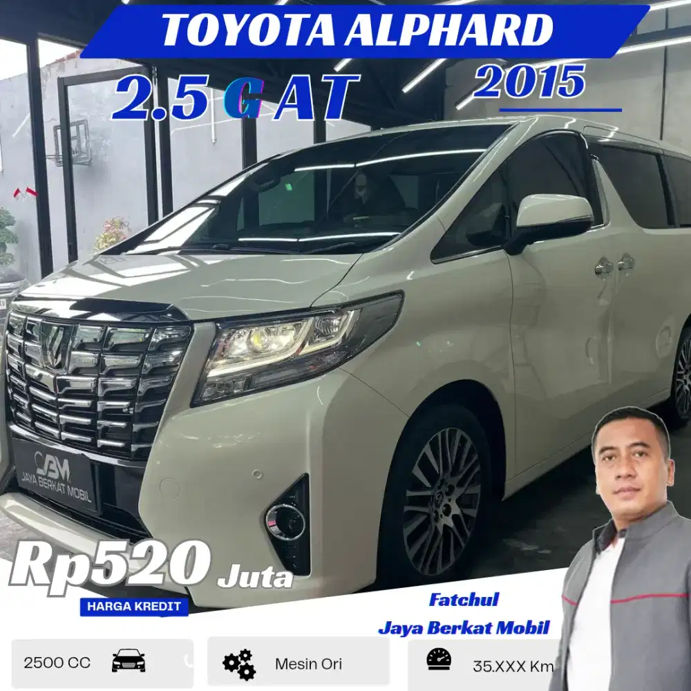 Toyota ALPHARD 2.5 G AT 2015