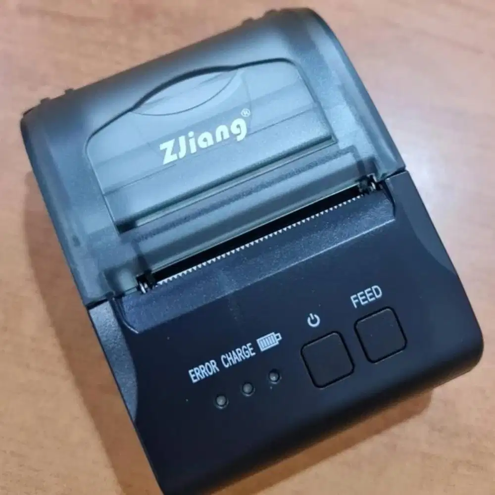 printer thermal bluetooth zjiang 5809 58mm 2000mah garansi 1 tahun