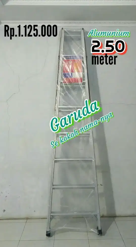 Tangga lipat almunium 2.5 mtr