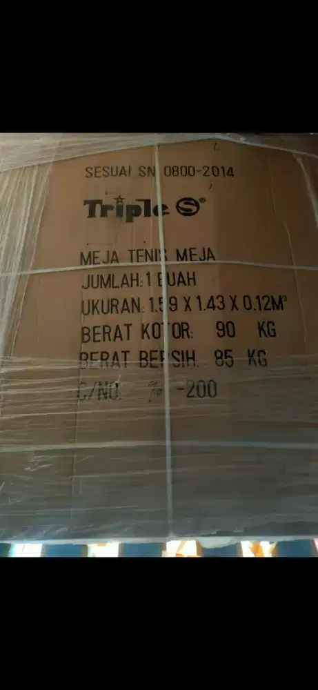 Tennis meja Triple S