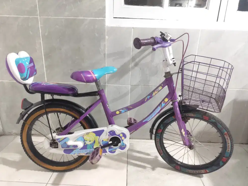 Sepeda ukuran 16 siap pakai
