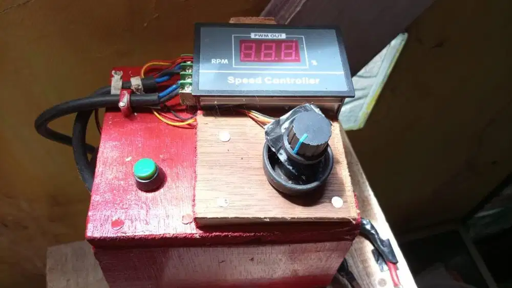 Dimmer DC speed motor control, pengatur kecepatan