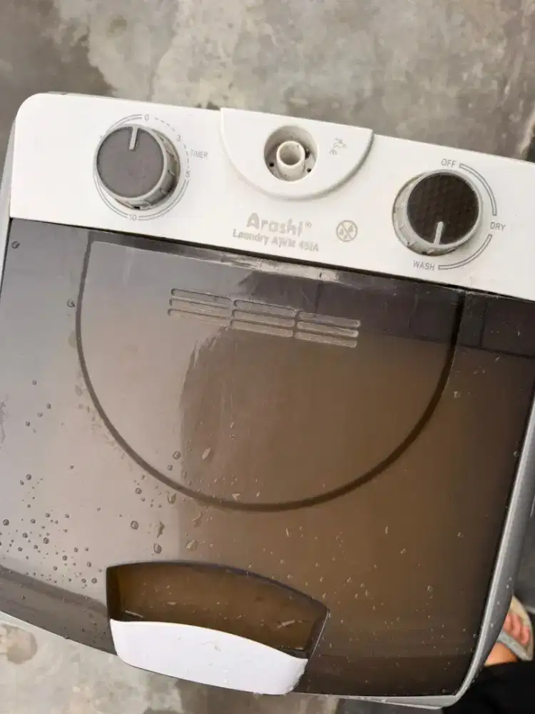 Mesin cuci portable arashi 4.5kg