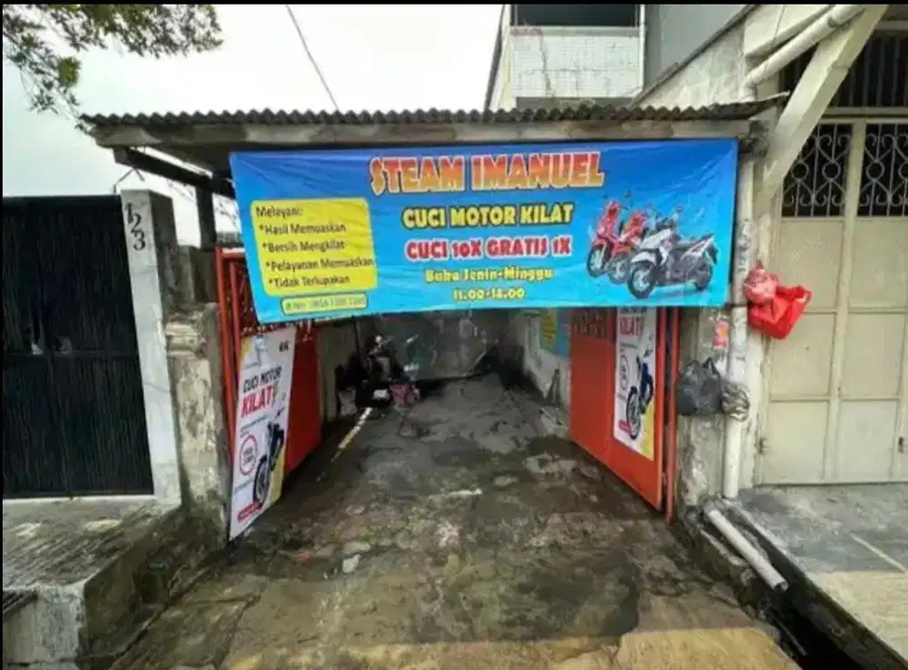 Lowongan kerja cuci motor Steam motor imanuel