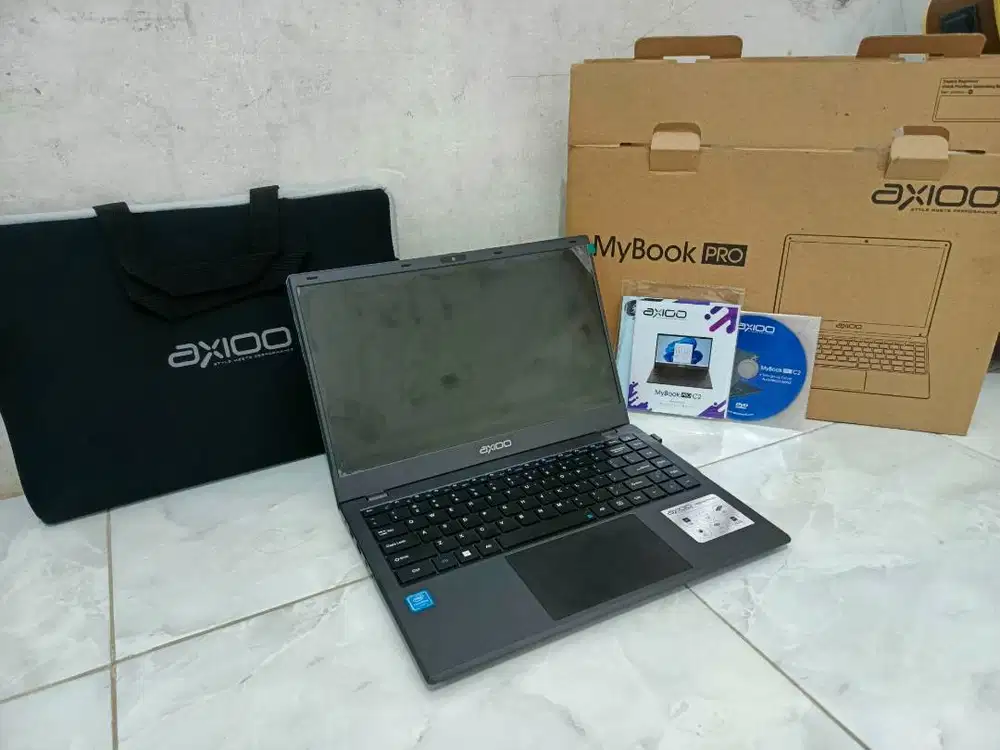 Laptop Axioo Mybook Pro C2 intel N4020 8/256 Like New Garansi Resmi