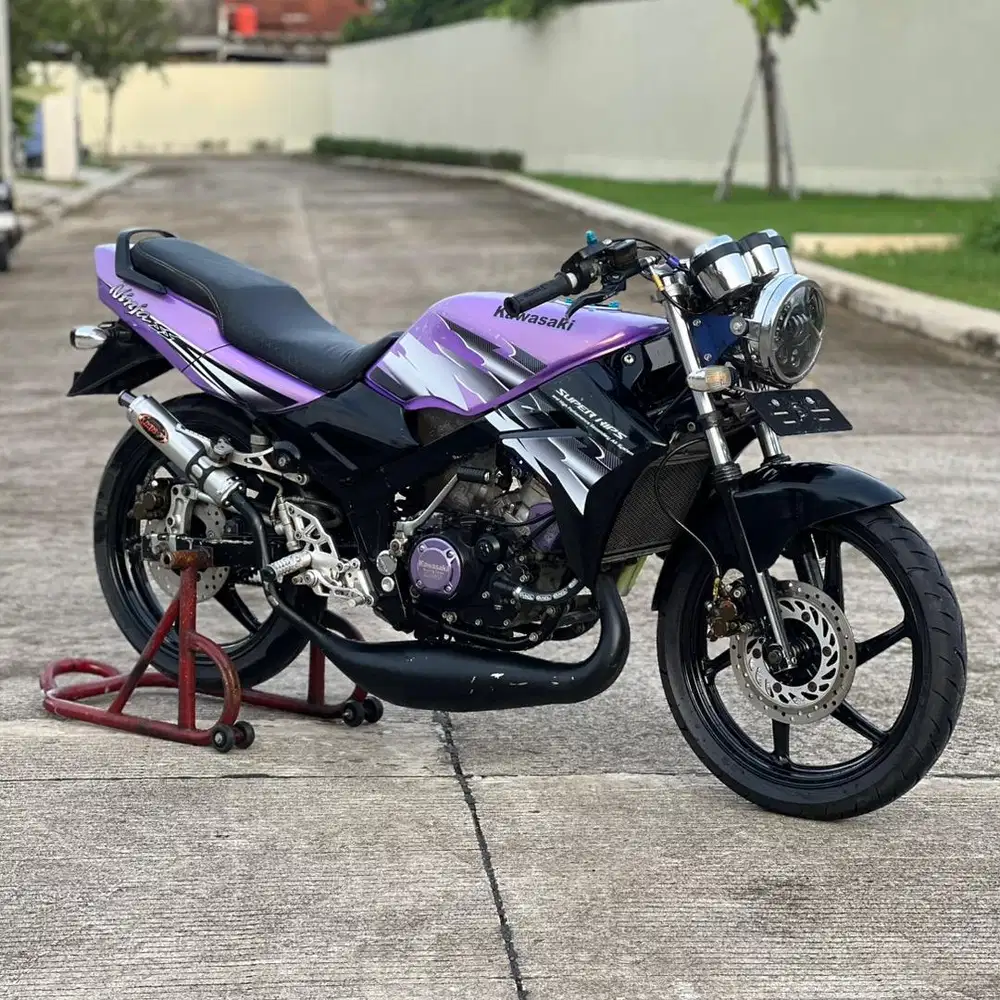 Kawasaki Ninja R Convert Ss Warna Ungu Lembayung Gold Surat Lengkap