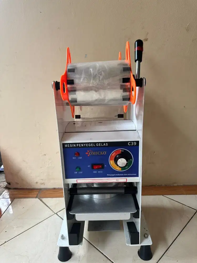 Di jual mesin cup sealer merk OMICKO C-39
