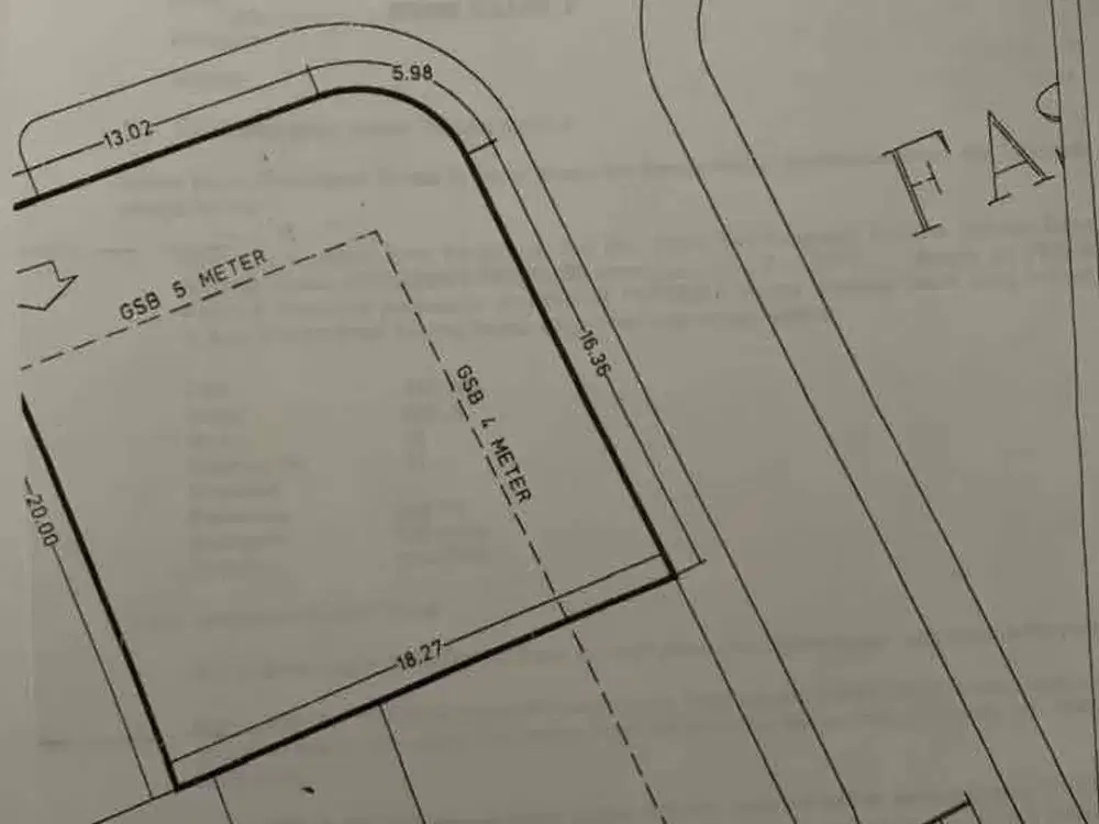 Kavling Huk di Boulevard BSD Nusa Loka Sektor 12.5 Row Jalan Lebar