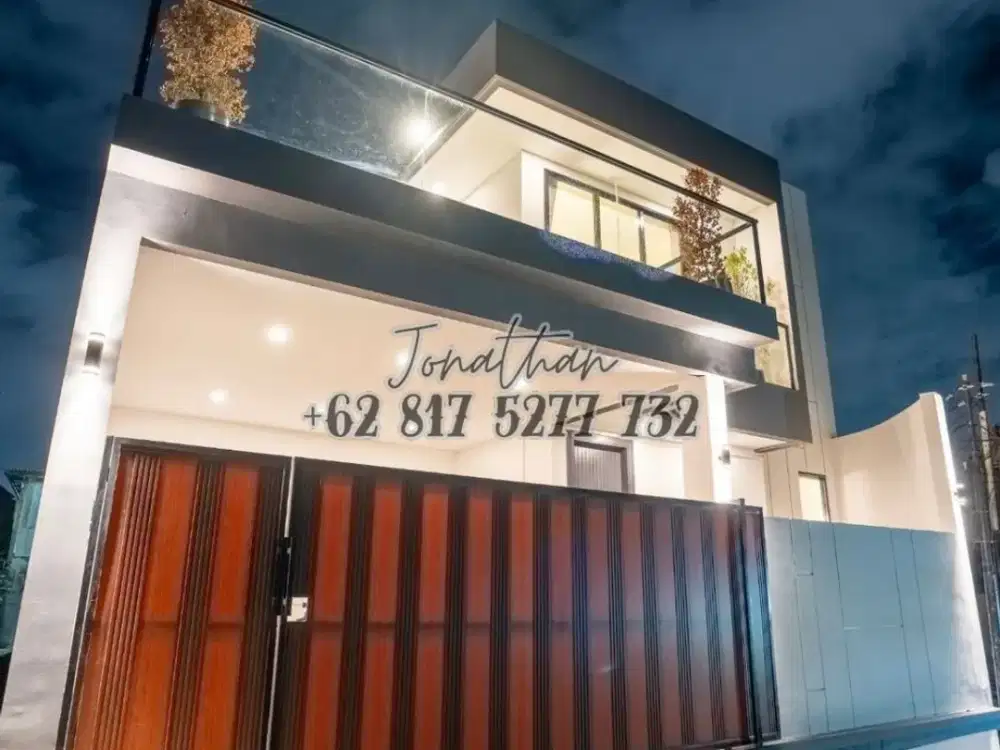 Dijual Villa Modern Mewah 3 Kamar SHM Berawa Canggu - VSBA