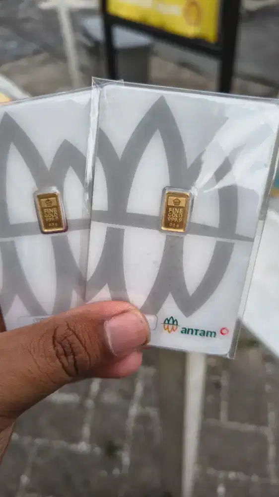 Logam mulia Antam 0,5gram