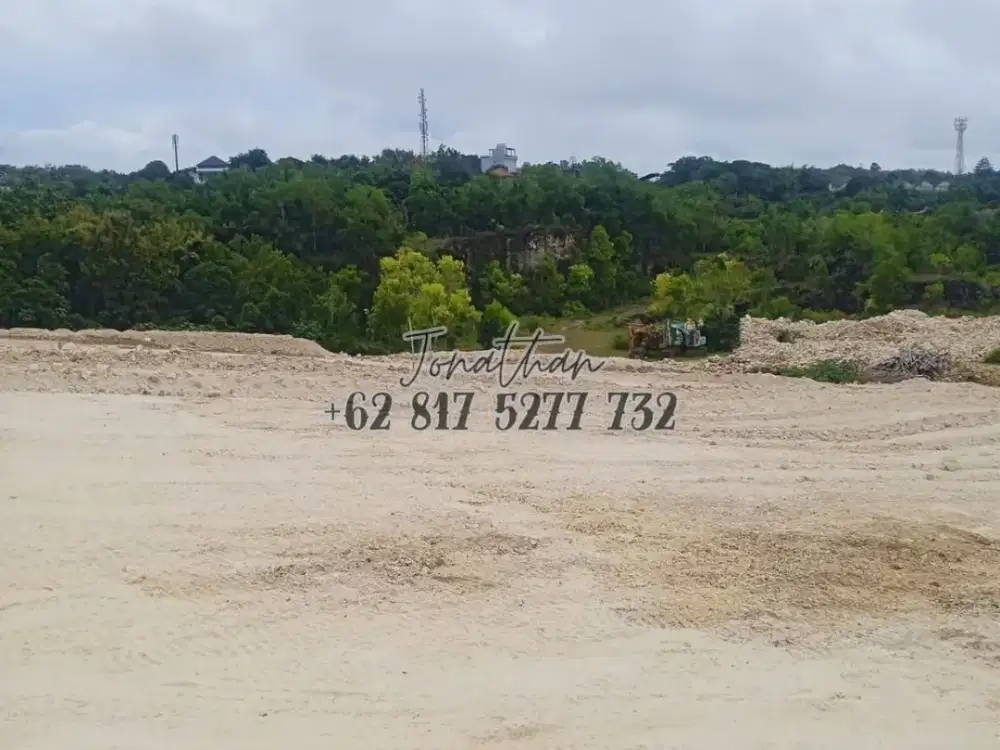 Dijual Tanah 2,9 Hektar Hook Zona Kuning Pecatu Arah Savaya - LSMDJ