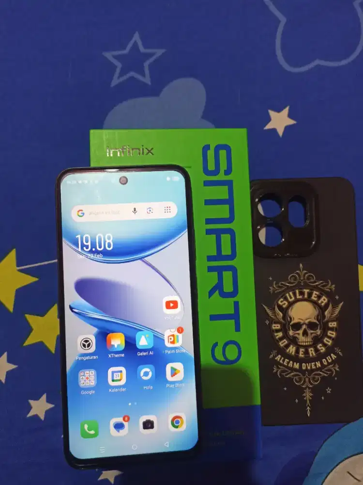 Infinix smart 9 ram 4+4/128 fullset (bagus)