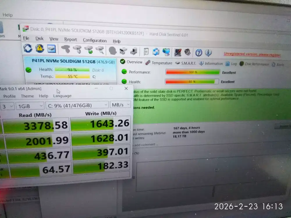 NVME SSD 512 GB gen 4 generasi empat NVME m2 PENDEK 2240 laptop cpu PC