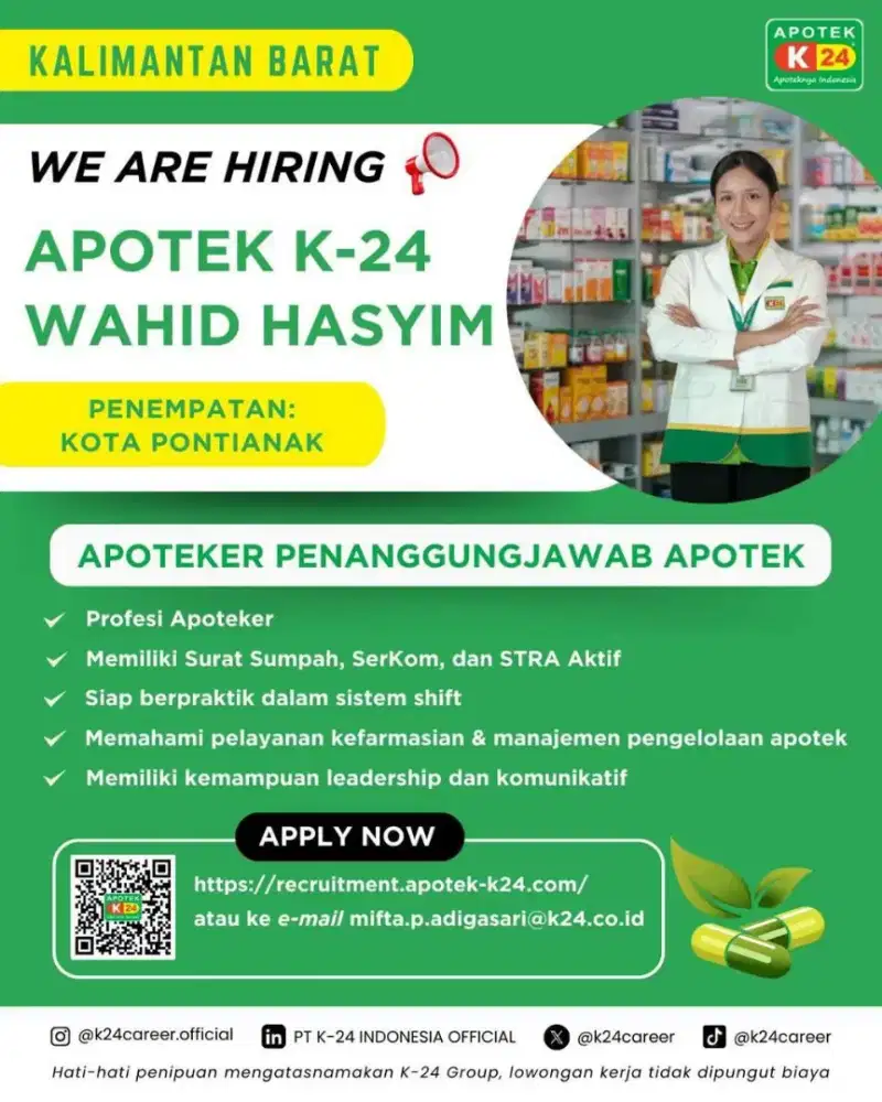 Apoteker Penanggung Jawab