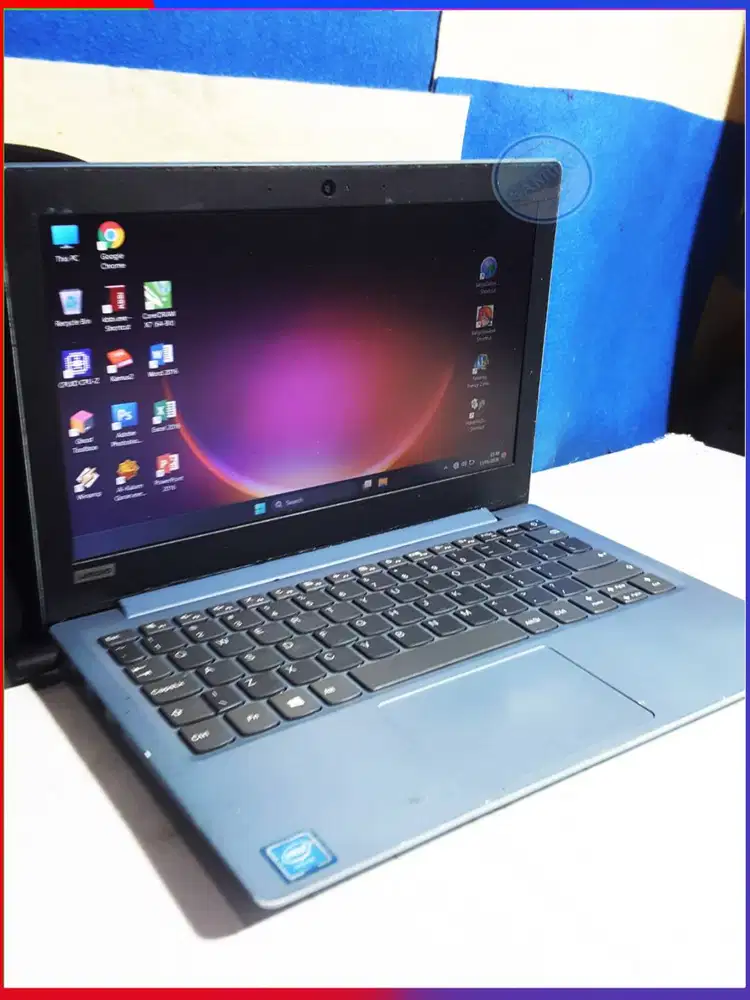 Notebook Lenovo Slim Biru Laut Mins Batry