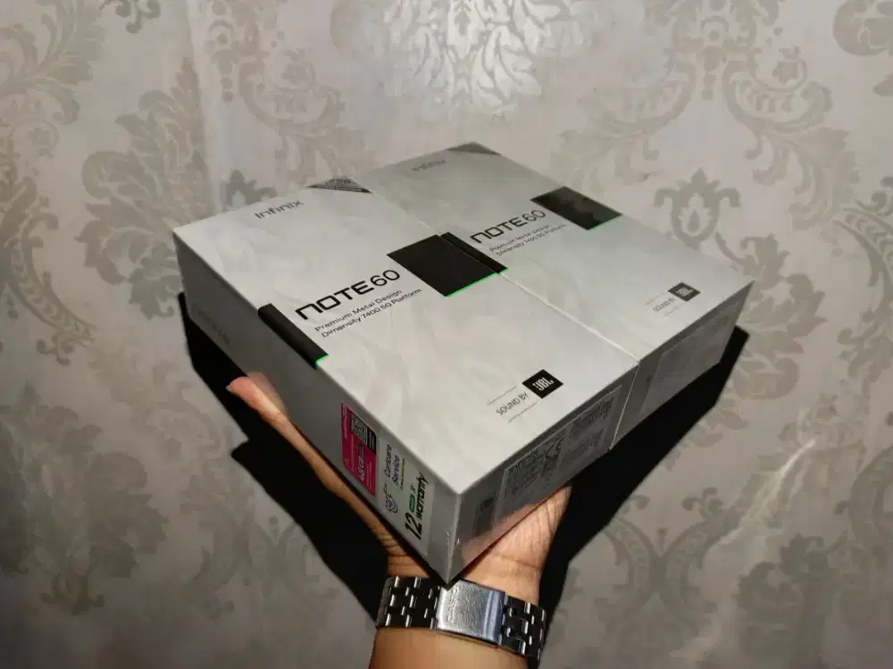 Infinix note 60 5G 8/256 new (setara redmi 15 tecno camon 40 50 pro)