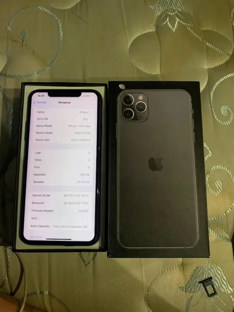 IPHONE 11 PRO MAX 258 INTER