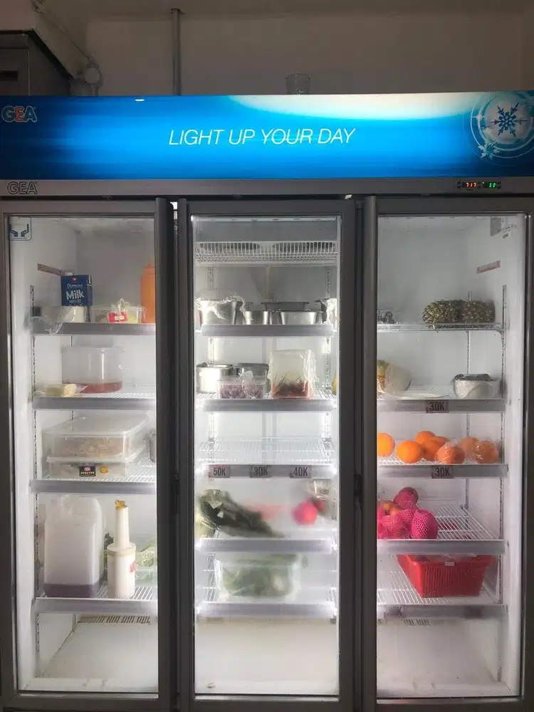 DIJUAL CHILLER GEA 3 PINTU