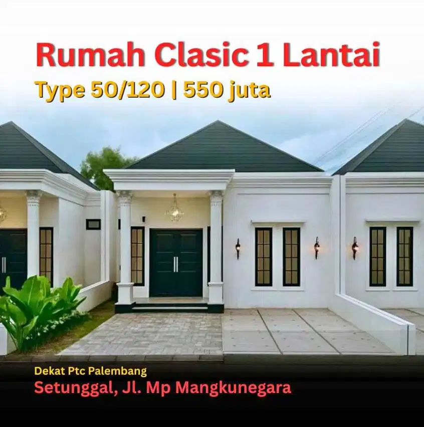 RUMAH AREA PTC MALL PALEMBANG