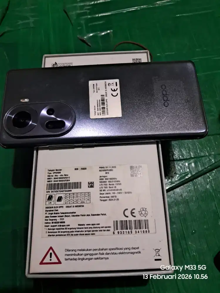 Oppo reno 11 5g 8/256  tt/bt