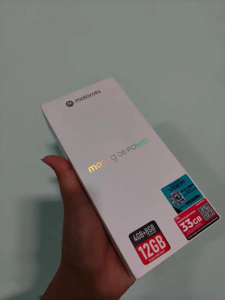 Motorola G06 4/128 new murah 7.000 mAh