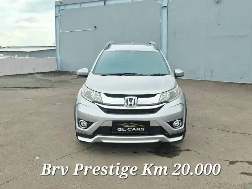 Brv Prestige Km 20Rb Cash Honda AT 2017 Nik 2016 Silver Seperti Baru